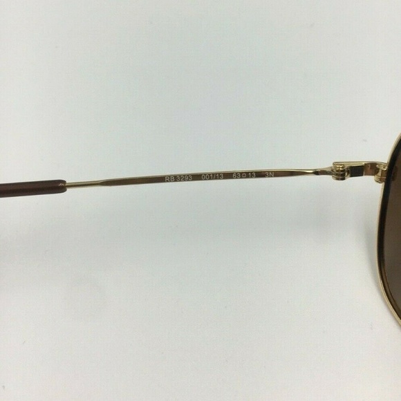 Authentic Ray-Ban Sunglasses RB 3293 001/13 63 13